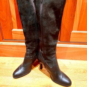 Elegant Brown Knee-High Boots